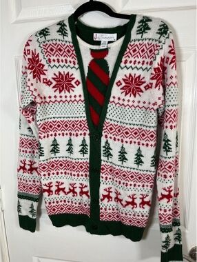 Jolly Sweaters  men’s smallChristmas cardigan sweater